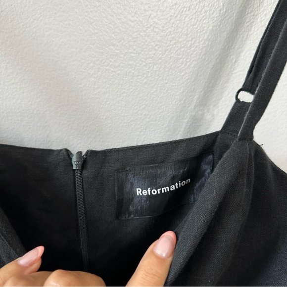 Reformation Thelma Linen Midi Dress - Picture 5 of 8